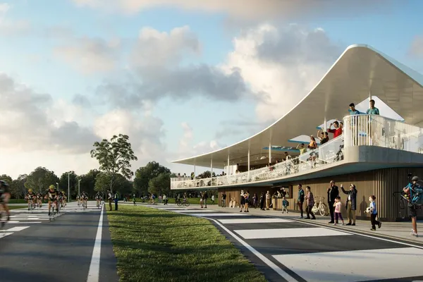 Construction has begun on Brisbane's new Olympic-standard cycling venue â€“ the Murarrie Recreation Reserve International Cycle Park project designed by Bligh Tanner and Cox Architecture