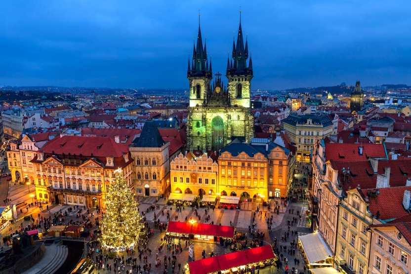 Czechoslovak Independence Day celebrations in Prague on October 28