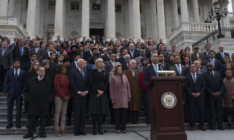 Democrats commemorate January 6 attack with tears and silence at US Capitol