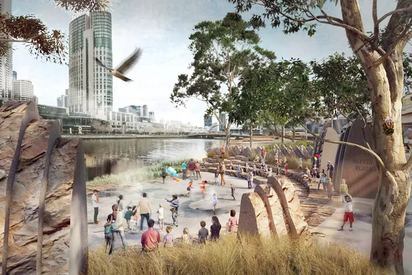 Design ideas unveiled for Melbourne’s Greenline