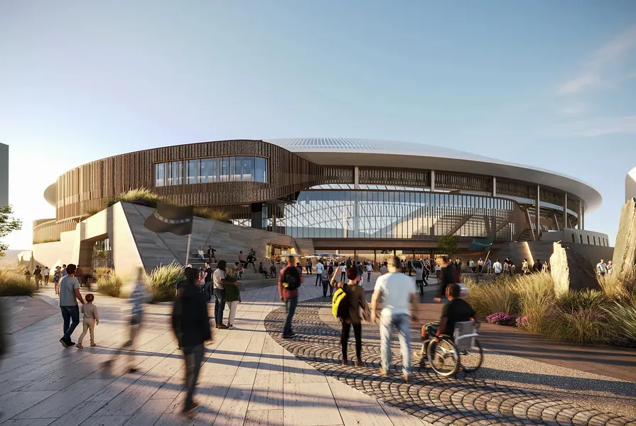 Designs unveiled for Hobart's Macquarie Point Stadium