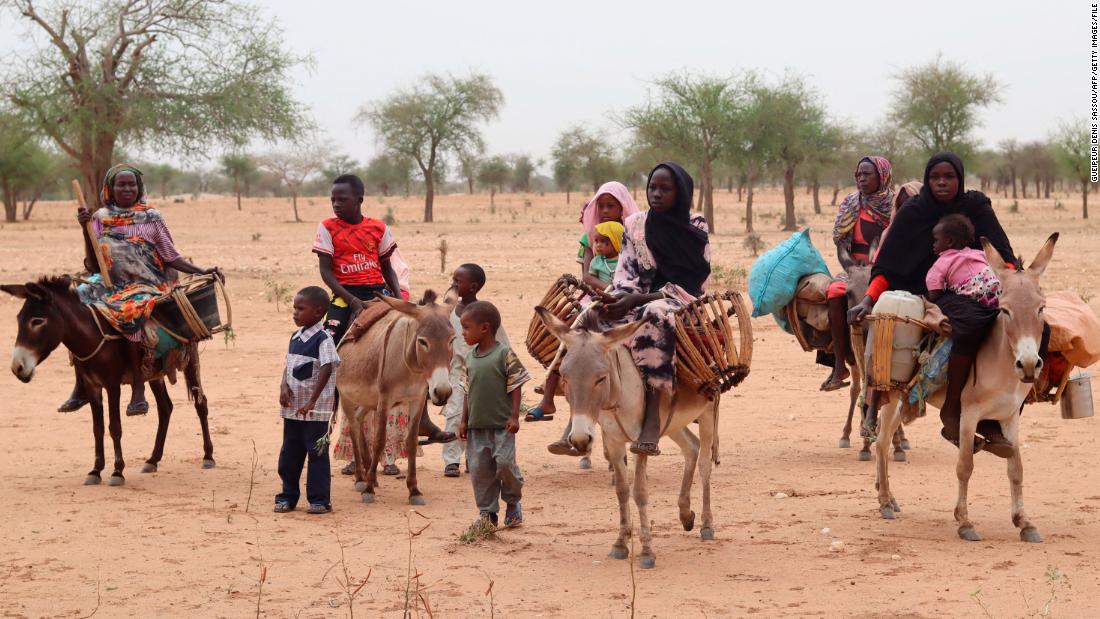 Desperate scenes as more than 3.1 million people displaced by war in Sudan