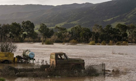 Dramatic spike in rain has helped counter California’s extreme drought, data reveals