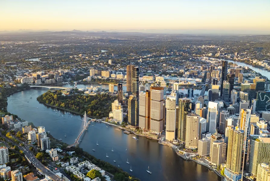 Dual towers to rise from Brisbane riverfront