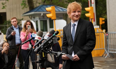 Ed Sheeran cleared of infringing copyright in Marvin Gaye lawsuit