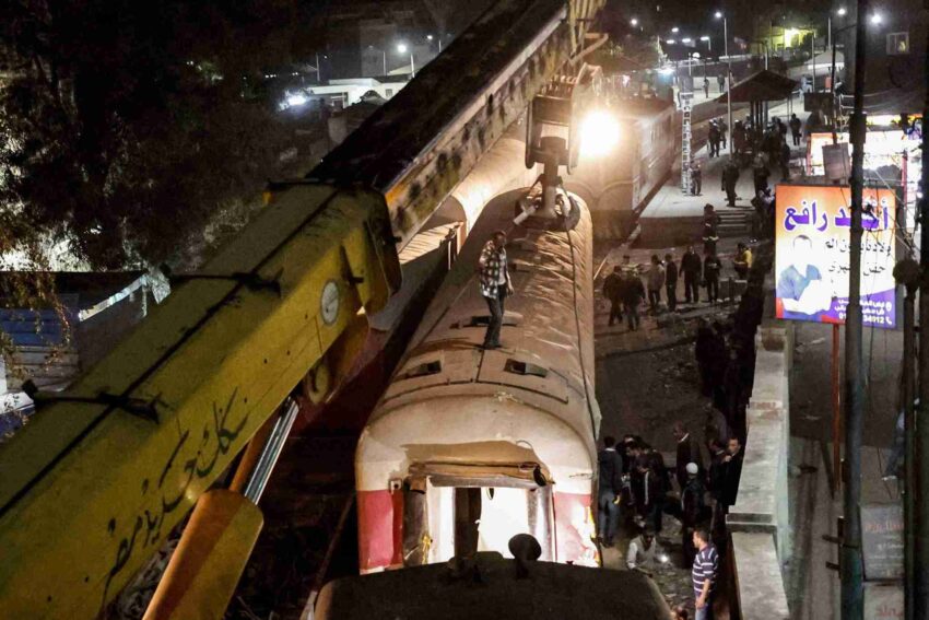 Egypt Passenger Train Collision in Tourist Hot spot Zagazig, Kills 2 and 30 injured