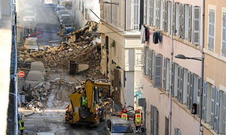 Eight people missing after explosion destroys two buildings in Marseille