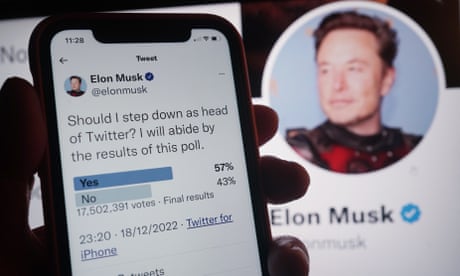 Elon Musk breaks silence after 10 million Twitter users vote for him to step down