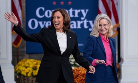 Endorsements from Republicans and CEOs won’t help Kamala Harris win | Katrina vanden Heuvel