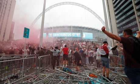 England fan disorder at Euro 2020 final almost led to deaths, review finds