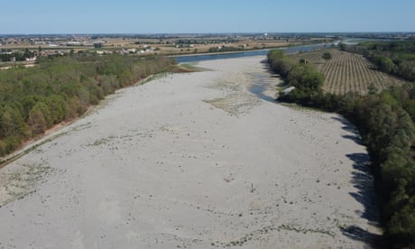 Europe’s rivers run dry as scientists warn drought could be worst in 500 years