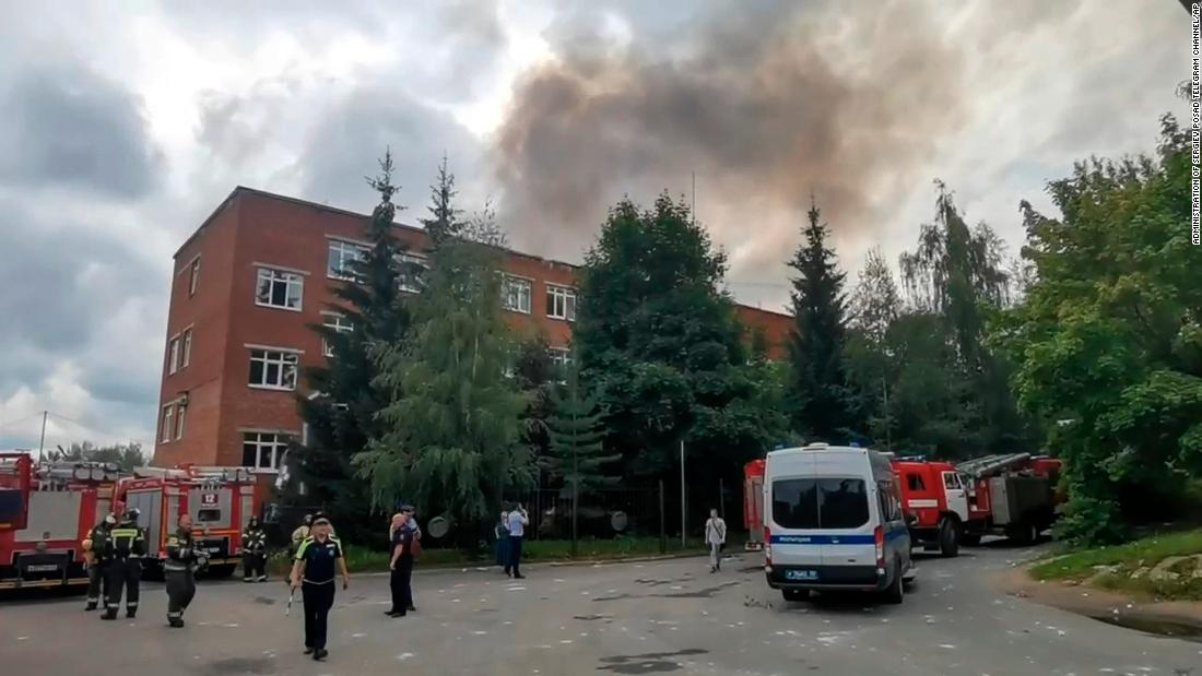 Explosion at plant near Moscow injures at least 60