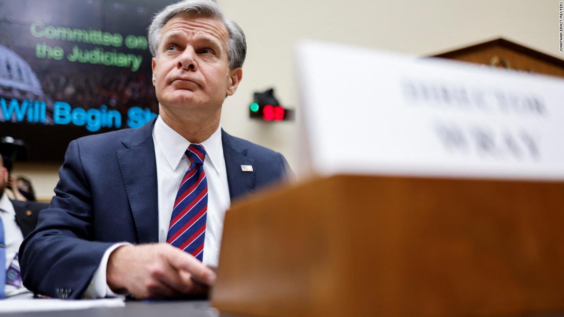 FBI Director Wray faces off with his harshest critics at heated congressional hearing