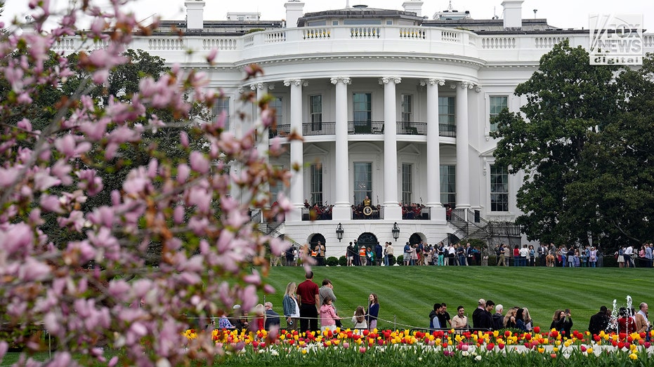 First lady Melania Trump opens White House gardens to all Americans