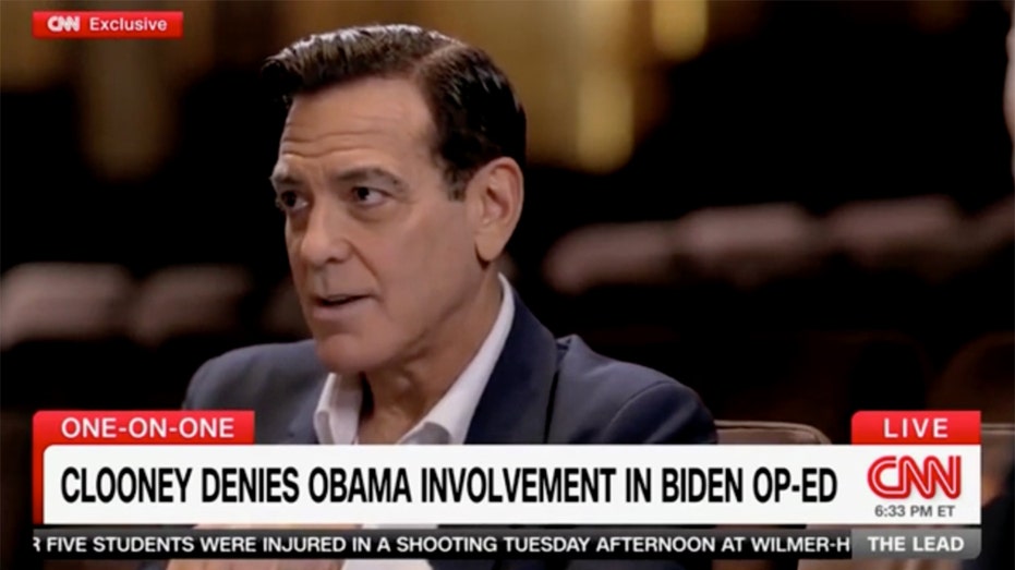 George Clooney denies unloading on MSNBC producer after Brzezinski claim about actor's op-ed critical of Biden