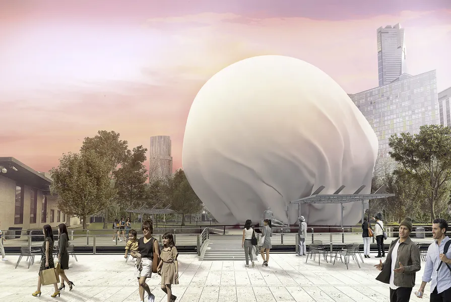 Giant balloon wins 2023 NGV Architecture Commission