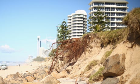 Gold Coast suburb has $1.4bn in property at ‘very high risk’ from coastal erosion