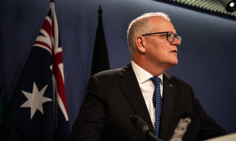 Guardian Essential poll: majority say Scott Morrison should resign over secret ministries