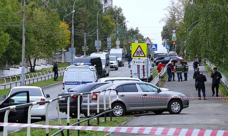 Gunman with swastika on T-shirt kills 15 at Russian school