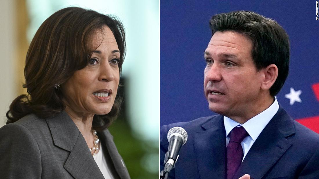 Harris and DeSantis ramp up their quickly growing feud