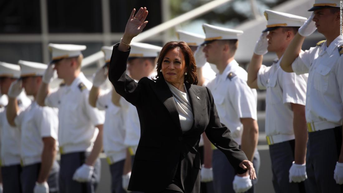 Harris becomes first woman to deliver commencement address at West Point