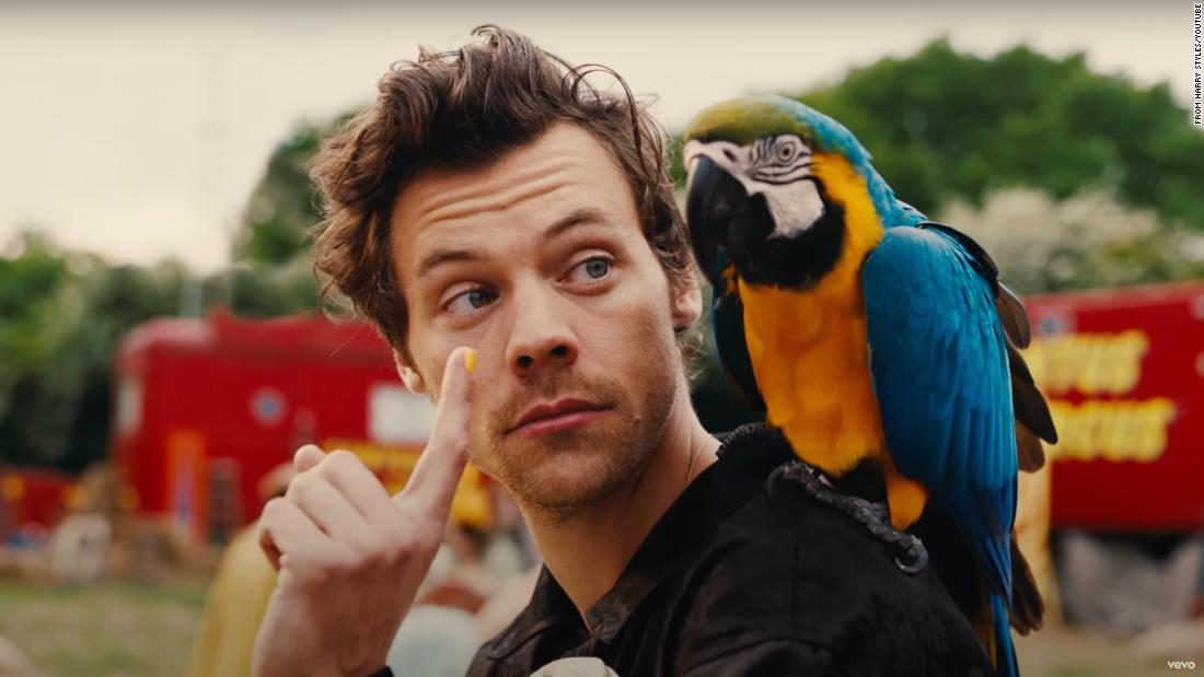 Harry Styles is up to his old charismatic tricks as part of a traveling circus in 'Daylight' music video