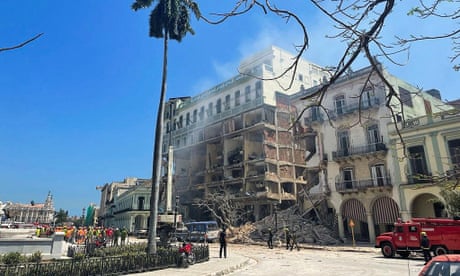 Havana explosion: eight killed and 19 injured in hotel blast