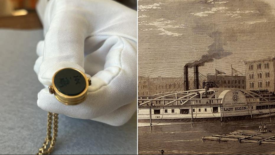 Historic gold watch lost in deadly Lake Michigan shipwreck 165 years ago finally returns home