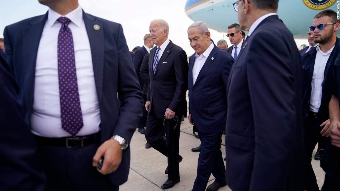 How the Gaza hospital explosion set off a furious scramble before Biden's Israel trip