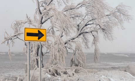 Huge ‘bomb cyclone’ storm hits US with life-threatening cold as holidays begin