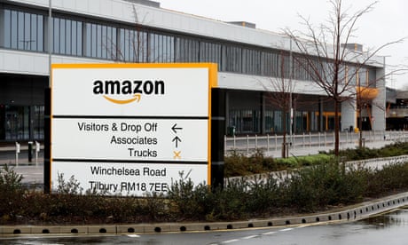 Hundreds of Amazon staff in Essex stop work in protest at 35p pay rise