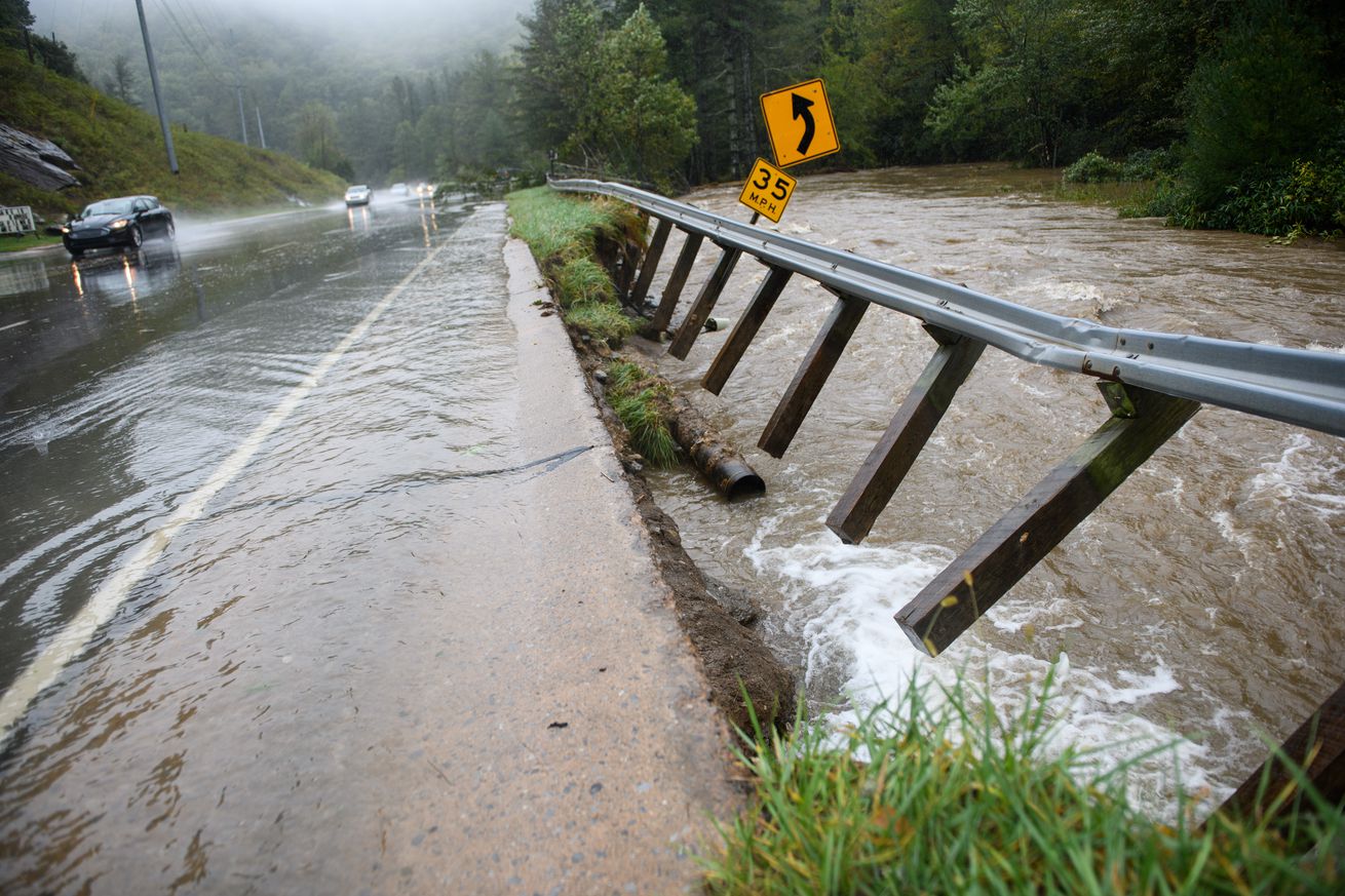 Hurricane Helene barreled through a crucial chip mining area in North Carolina 