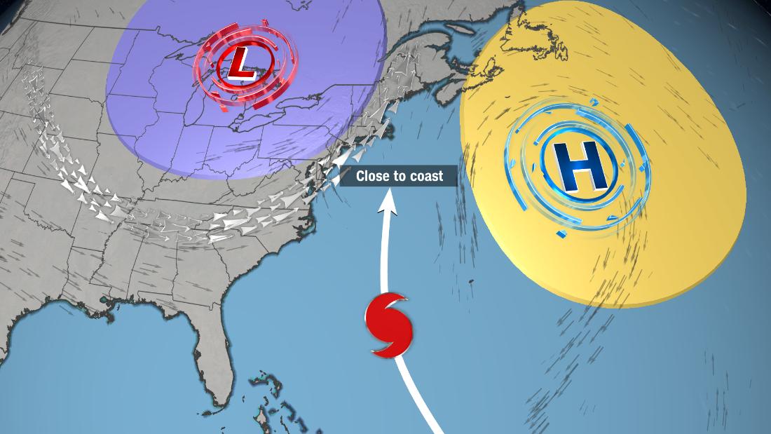 Hurricane Lee restrengthens to Category 3 as East Coast faces hazardous beach conditions this week