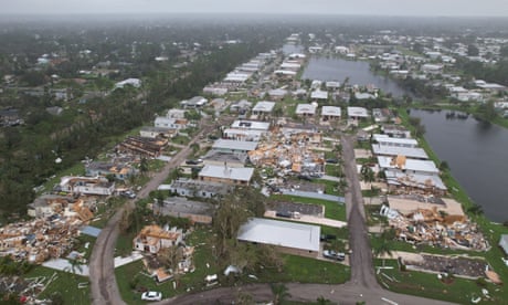 Hurricane misinformation signals how US election lies could intensify