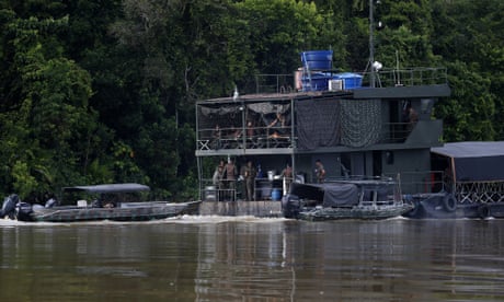 Indigenous leaders express frustration at military in search for two men in Brazil