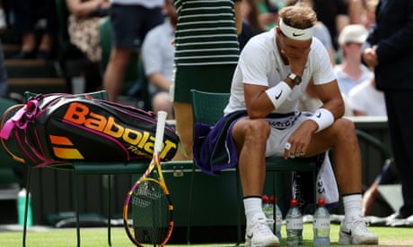 Injured Nadal pulls out of Wimbledon semi-final against Kyrgios