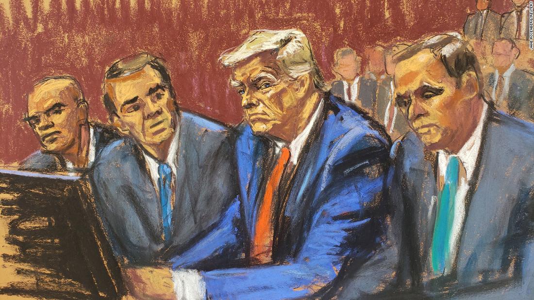 Inside the biggest drama at Tuesday's Trump arraignment