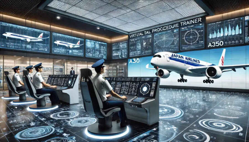 Japan Airlines Enhances Pilot Training with Innovative A350 Virtual Procedure Trainer