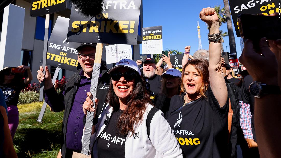 Jason Sudeikis on the picket line: We'll strike 'as long as it takes'