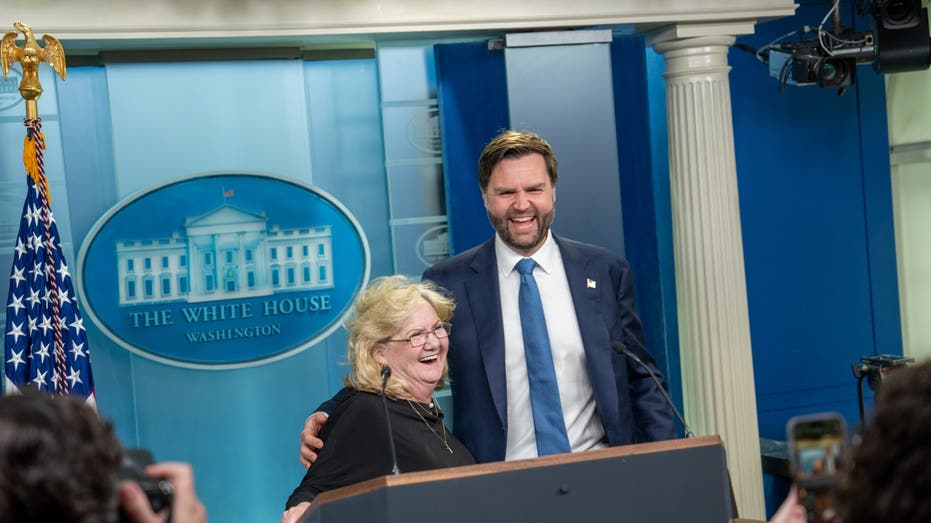JD Vance honors his mother at White House for reaching 10 years sobriety