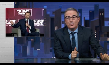 John Oliver on VP debate’s ‘civility’: ‘Etiquette is kind of beside the point’