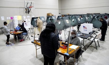 Judge dismisses fraud case against Texas man who waited seven hours to vote