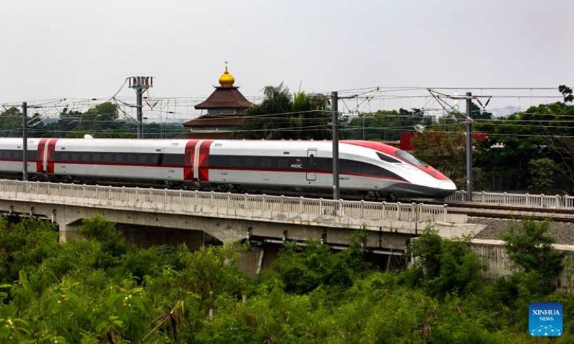 Karawang Station opens on Indonesia's pioneering Jakarta-Bandung high-speed railway