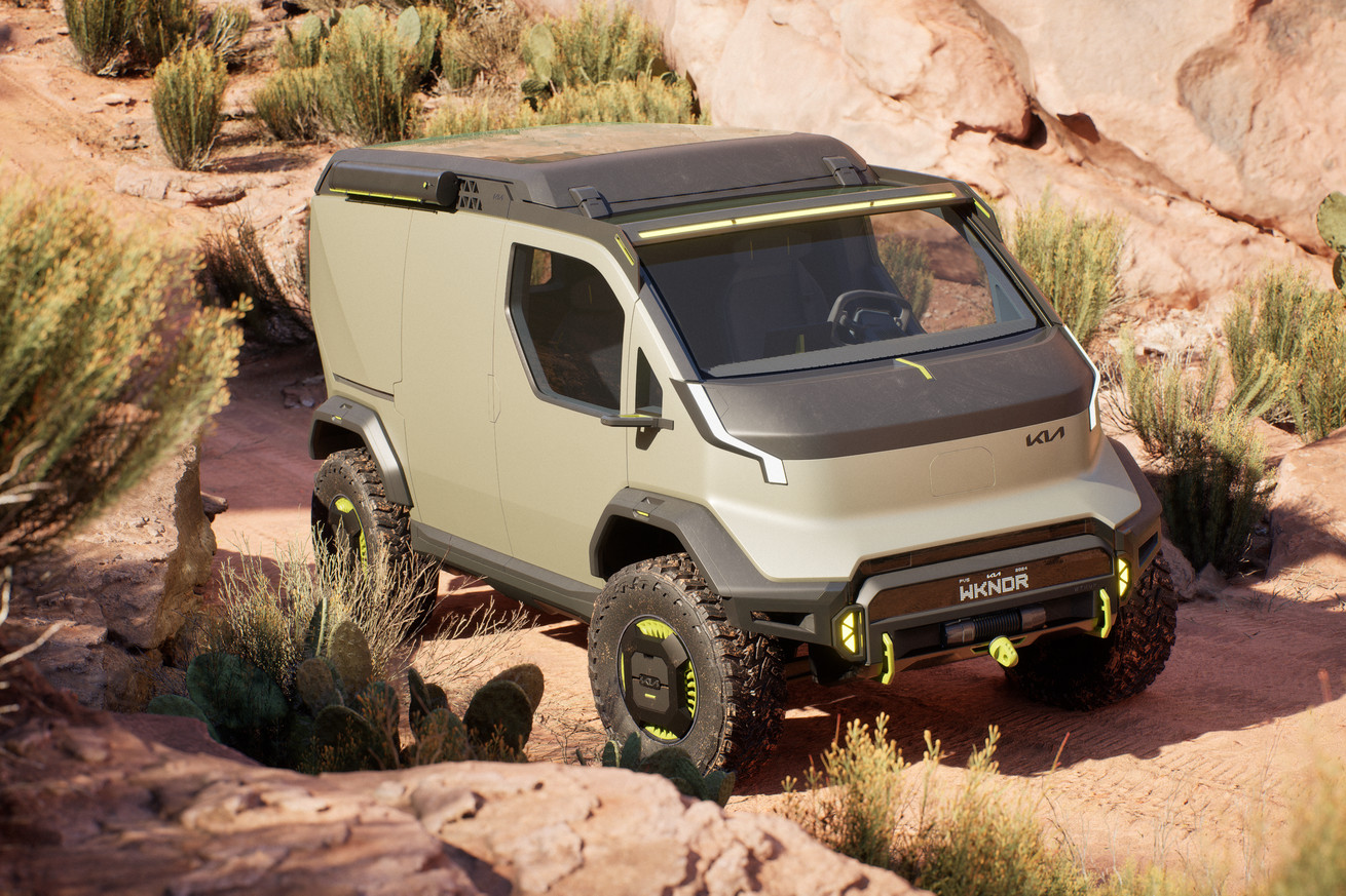 Kia’s rugged EV concepts are standouts at 2024’s SEMA conference