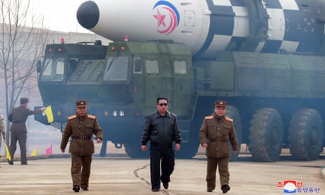 Kim Jong-un gets Top Gun treatment in North Korea’s missile coverage