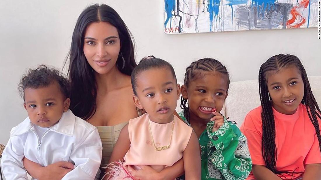 Kim Kardashian says parenting her 4 children is 'the best chaos'