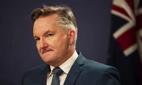 Labor will cut EV taxes and try to legislate 2030 emissions target, Chris Bowen says