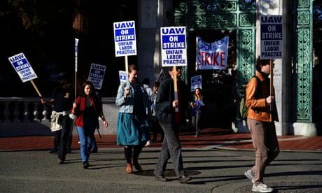 Largest-ever US higher education strike ends after ‘landmark’ deal