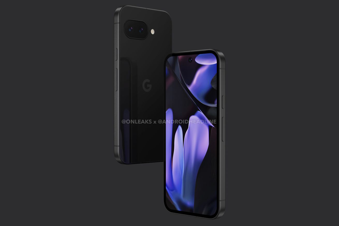 Leaked Google Pixel 9A renders reveal a visor-free look