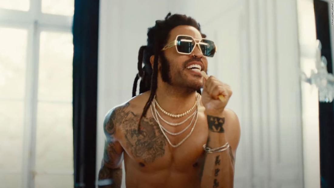 Lenny Kravitz flaunts his manliness in almost uncomfortably sexy new music video